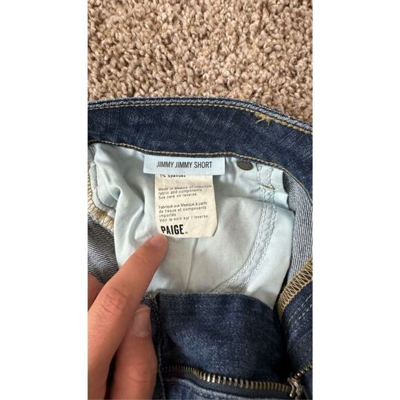 PAIGE Jimmy Jimmy Jean Short Womens 28 - Picture 3 of 4
